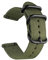CNYMANY 20 mm Universale Balistico Cinturino, Nylon Tela Intrecciata Ciclo Continuo Cinturino di Ricambio Polsino Chiusura con fibbia Chiusura Regolabile per Smart-watch Sport Fitness Tracker - Verde
