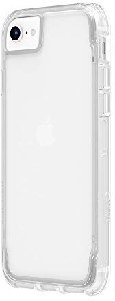 Griffin Survivor GIP-042-CLR Clear Case for Apple iPhone SE (2020) / 8/7 / 6S / 6 [Slim Design I Shock Absorbing Corners I Qi Compatible Mobile Phone Case] (Transparent)