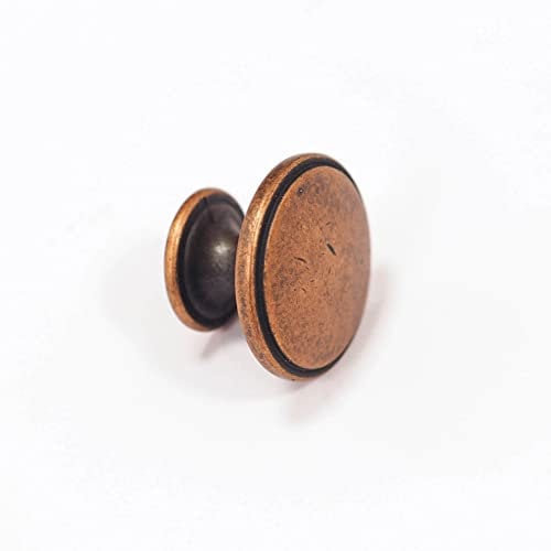 38mm Antique Copper Knob for Kitchens, Cabinets, Drawers, Furniture, Wardrobes, Cupboards