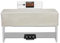 STTC Piano Keyboard Dust Cover, PU Leather Protection Universal 88 Keys Electronic Keyboard Cover Dustproof Protector Cover with Book-stand Opening,White