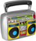 Balinco Aufblasbarer Ghettoblaster Oldschool, 80er- 90er Jahre Outfit, Retro Radio, Mottoparty Outfit, Karneval-, Fasching Kostüm, Deko, Accessoires
