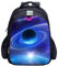 MATMO Fußball-Rucksack für Jungen, Fußball-Druck, cooles Fußball-Muster, Schultasche, Galaxy Rucksack 15, One_Size, Cartoon