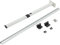 Pieds de Table de Camping-car, KIMISS 730 Mm / 28,7 Pouces RV Pied de Table Pliante Support de Table Amovible en Alliage D'aluminium pour Camping-car RV Remorque Camping-car Caravane Extérieur