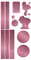 coocazoo Reflektierendes Sticker-Set Berry, trendig, Coole Motive, Sichtbarkeit im Straßenverkehr, wasserabweisend