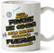 MUGFFINS Tazas para PINCHE DE COCINA hombre - En Español - Mejor de la Galaxia Cuando Fuerza me Acompaña - 11 oz / 330 ml - Regalo original y divertido