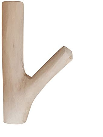 CAZARU Garderobenhaken, handgefertigt, Holz, AST, Wandhaken, rustikal, dekorativ, selbstklebend, Holz, Garderobenhaken, Eingangsbereich, Schlüsselhalter, Wandgarderobe