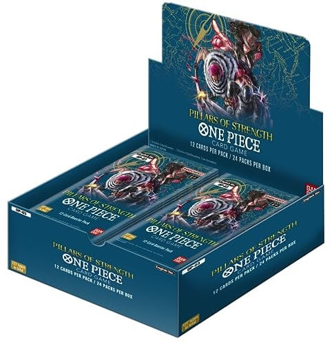 BANDAI ONE PIECE TCG: Pilares de fuerza Booster Box [OP-03] (24 paquetes),BCL2677479