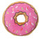 Grupo Moya Peluche Rosquilla Donut de Homer Simpson 20cm