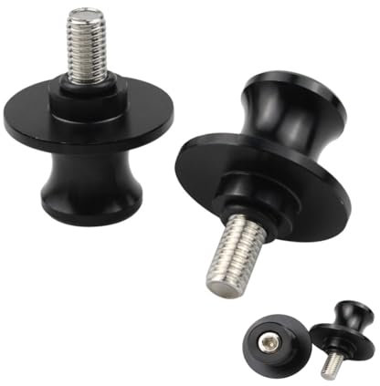 2pcs Diabolos Moto, Réparation Pièce de Rechange Accessoire Garage, Diabolos M8*1,5 CNC Aluminum pour Support de Montage Suzuki GSR 600/750 GSXR 600/1000 DL1000 V-Strom GSF 1250s Bandit GSX 1300R,noir