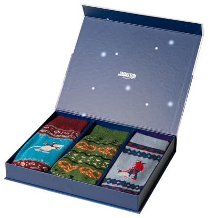 Socken Pack Jimy Lion - Größe 36-40|41-46. Gekämmte Baumwolle