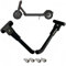 HJYDGJ 2 Stück Roller Kickstand M365 E-Scooter Kickstand Elektro Scooter Ständer Scooter Ständer Scooterständer Standfuß Seitenständer Standfuß Seitenständer Scooter - Schwarz