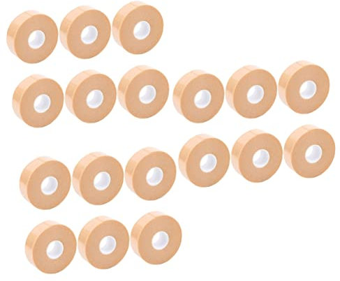 FRCOLOR 18 Rollos Adhesivos antidesgaste para tacones etiqueta protectora del del pie vendajes para ampollas de piel espuma skin tint salvatacones adhesiva tacón pegatinas