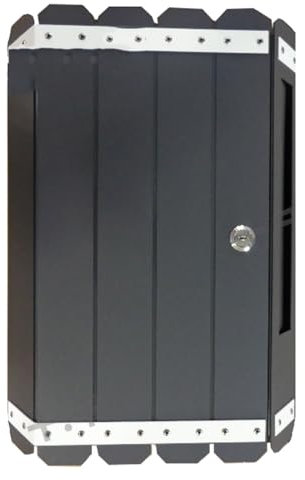 YCHUANGHEQING Cassetta Postale Residenziale con Design Porta Recinzione - Cassetta per Pacchi Corriere - Cassetta Lettere Esterno 29x10x41 cm