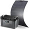 ALLPOWERS Estación de energía portátil S2000 Pro, 1451Wh batería con SAI y MPPT, 4×2400W Salida CA Generador solar(Pico 4000W)con 100W panel solar flexibles para el hogar Emergencia Camping RV Viajes