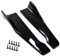 Spoiler Frontali Auto Per A&lfa Per Romeo 159 Auto Anteriore Paraurti Posteriore Winglets Gonna Lato Striscia Estensione Lip Spoiler Diffusore Splitter Scratch Protector(Nero)
