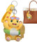 Porte-clés en peluche dragon jaune, porte-clés dragon en peluche,Jouets en peluche de dessin animé | Décoration de maison mignonne, porte-clés animal en peluche portable pour salon, chambre à coucher,