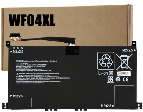 BLESYS WF04XL M90073-005 Batterie pour HP Envy X360 13-bf0043nf 13-bf0062nf 13-bf0000sf 13-bf0000 13-bfxxx Laptop WF04 WF04066XL WF04066XL-PL HSTNN-OB2Y TPN-IB0O M89926-1D1 M89926-AC1 2ICP5/52/95-2