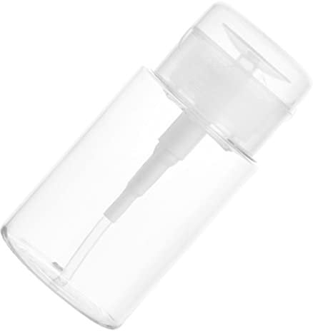 CALLARON Travel Pump Bottle 100ml Empty Lotion Flask Pump Foundation Bottle for Cosmetics Storage