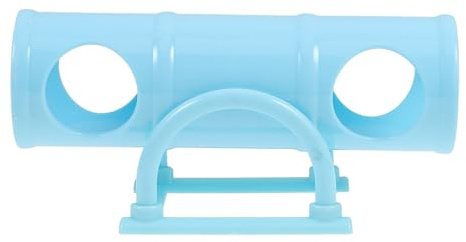Alasum Hamster Seesaw Tunnel Toy Plastic Pet Seesaw for Hamster Hideout Tunnel Funny Creative for Small Pets