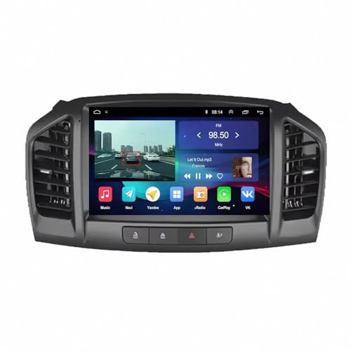 Touchscreen Auto Navigator Navigation für Opel Insignia 2008-2012 Carplay Bildschirm für Apple/Android Auto/Airplay/Mirror Link, Wireless Touchscreen, 4 Kern 2G+32G