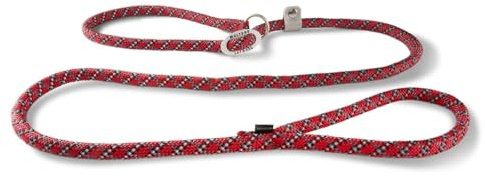Wolters | Moxonleine Everest reflektierend in Rot/Schwarz | L 180 cm x B 1,3 cm