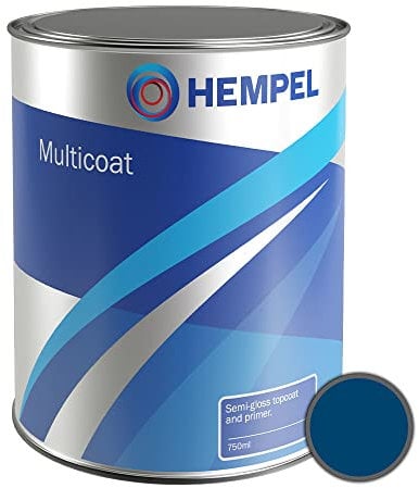 Hempel Multicoat - Navy Blue - 750ml - Boat Paint Topcoat