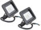 Popp® Pack x2 Floodlight LED Foco Proyector LED Negro para Exterior 10W Luz blanca 6000K Eficiencia Luminosa 85LM/W Protección contra Sobrevoltajes Resistente al Agua IP65 (6000K, 10W)