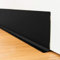 99 DECO Lot de 10 plinthes adhésives en PVC - Noir