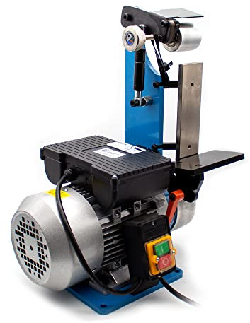 Toplionace Kleine Desktop Multifunktions Polier Schleifmaschine Bandschleifer Holzbearbeitung Sander Tool Sharpener 1500W 2800rpm (220V)