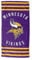NORTHWEST NFL Minnesota Vikings Unisex-Erwachsene Strandtuch, Baumwoll-Polyester-Mischgewebe, 76,2 x 152,4 cm, Streifen