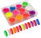 Nail Pigment Powder, 12 Boxes Neon Fluorescent Nail Powder Nail Art Gradient Powders Laser Nail Glitter Dust for Nail Art Body and Crafts (F Neon Powder)
