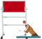 LLAA Tischtennis Rebound Tafel Drinnen Draußen Ping-Pong-Tisch-Rebound-Board, Freistehend Tischtennis Return Board Rebounder, Selbsttrainingsgeräte