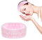 WLLHYF Spa Gesichts-Stirnband, Makeup-Stirnbänder Frottee-Haarband zum Waschen Gesicht Yoga Sport Dusche Hautpflege Elastisches Stirnband Wrap für Mädchen und Frauen (Rosa)