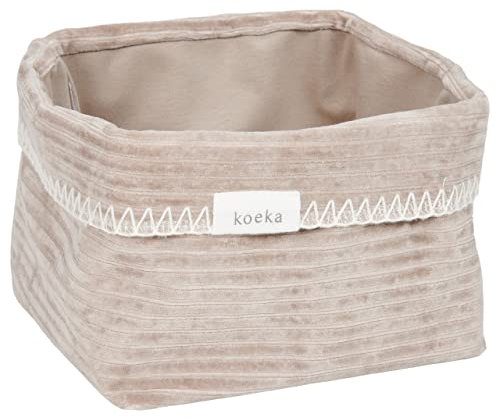 Koeka Aufbewahrungskorb - Wickeltisch Organizer - Aufbewahrungsbox Für Babyzimmer - Vik - Kord - Abwaschbar -