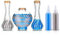 Unity Sand für Hochzeitszeremonie-Set, 3-teilig, dekorative Gläser mit 0,4 kg farbigem Sand für Hochzeitszeremonien, Hochzeitssandzeremonie-Sets