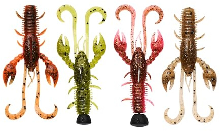 Berkley Ned Fishing Pack Enthält alles was Sie zum Angeln auf Barsch, Hecht oder Zander im Ned-Stil benötigen, Tungsten-Gewichte und pulsierende, realistische Köder helfen Ihnen, mehr Fische zu fangen