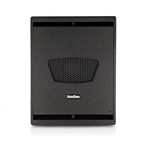 SubZero Subwoofer Activo para megafonía de 15 Pulgadas con DSP Integrado, Negro