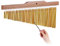Fesjoy Chimes Windspiele Bar Glockenspiele 36 Notiz Aluminiumlegierung Bar Glockenspiel Holzbarren（Gold）
