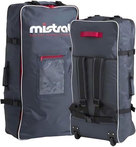 Mistral® - SUP Wheelbag Rucksack XXL Stand Up Paddling Gearbag Sporttasche mit Rollen