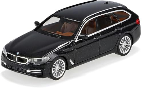 B*M*W 5er G31 Touring Kombi Saphir Schwarz 2017-2023 H0 1/87 Herpa Modell Auto