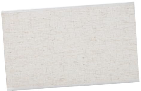 DOITOOL Rechteckige Lampenschirme Creme Stoff Lampenschirm Kreative Desktop Lampenschirm Tischdecke