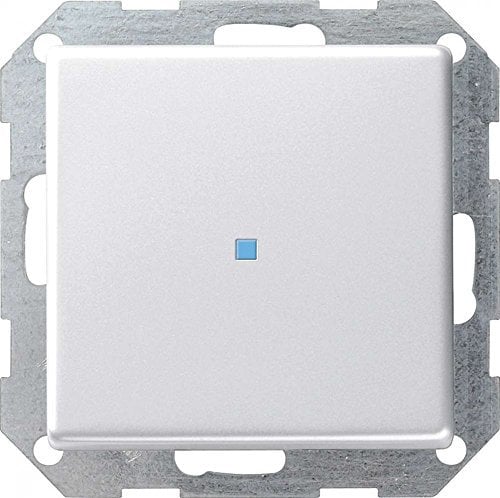 Gira Tastschalter 0124201 senkr. Kontroll E22 reinweiss, 250 V