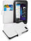 cadorabo Coque pour Blackberry Z10 en ALBÂTRE Blanc - Housse Protection en Similicuir Structuré avec Stand Horizontal et Fente Carte - Portefeuille Etui Poche Folio Case Cover