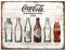 Nostalgic-Art 14335 Coca-Cola - Bottle Timeline, Magnet 8x6 cm