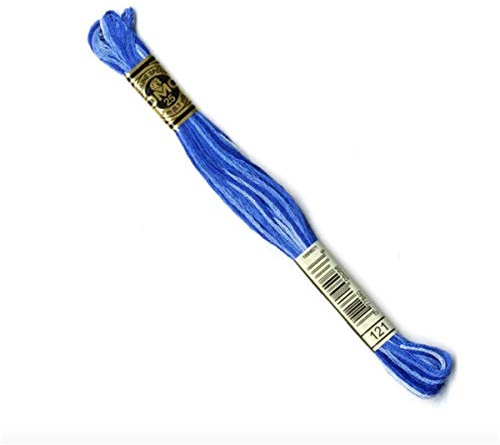 DMC Embroidery Floss Sold by The Skein (121 Variegated Delft Blue)