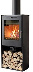 ADURO Kaminofen Aduro 19, Stahl, 5 kW, schwarz, Automatik