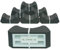 6 x Prof. Faderknopf GRAU Aufnahme 4 mm/Lever 6 Schiebeknopf Schiebepotentiometer Fadercaps Faderkappen Caps