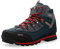 Uomo Stivali da Escursionismo Trekking Scarpe da Passeggio Arrampicata Sportive All'aperto Sneaker in Pelle Rosso 43 EU