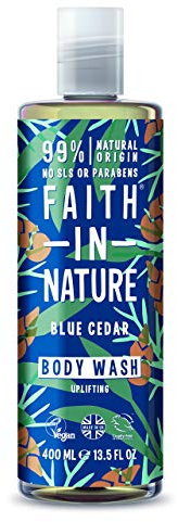 Faith In Nature, Blue Cedar Body Wash, 400 ml