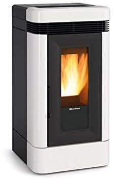 Extraflame Pelletofen Lucia Plus weiß | Kanalisierbar | 12 kW